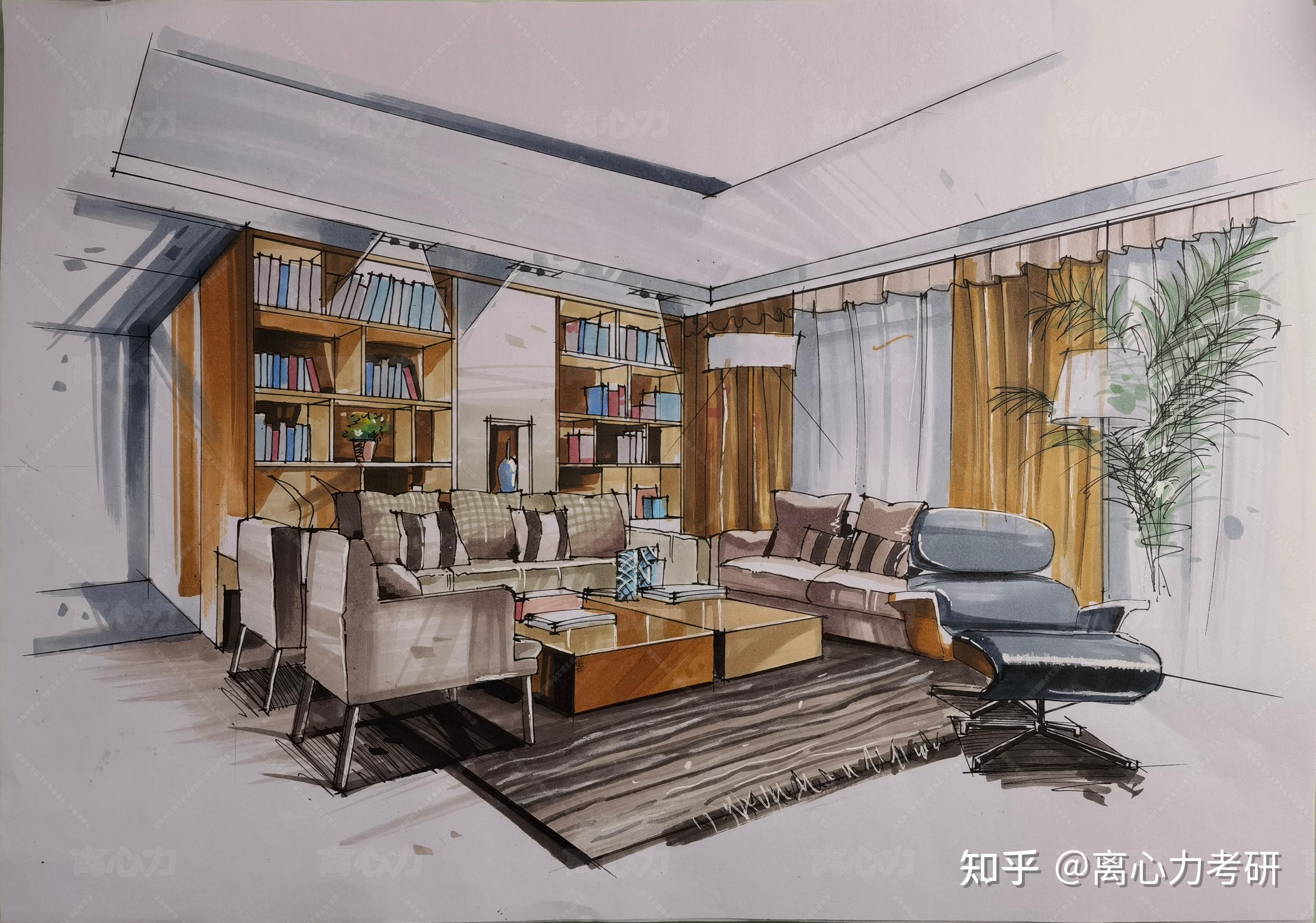 常州大学艺术设计备考手绘练习 - 知乎