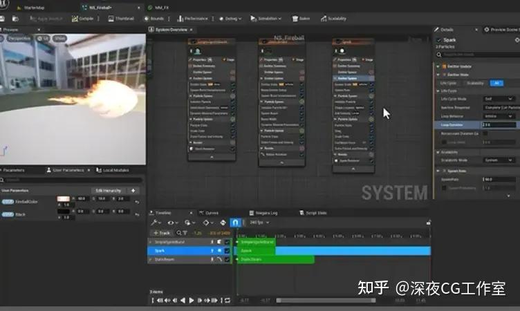 虚幻5.3新版Niagara入门教程:指导您从初学者水平入门 - 知乎