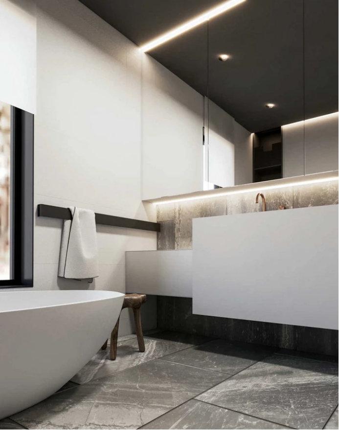 卫生间灯光布置,让卫生间用起来更舒服