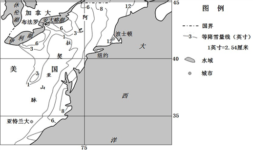 大西洋 b. 北冰洋 c. 北美內陸 d. 五大湖21.