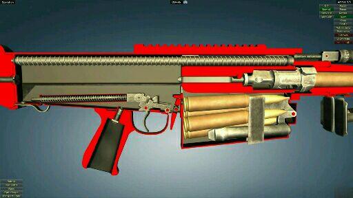 m16自动步枪工作原理模拟②