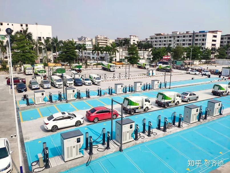 新能源汽车充电场站是由哪几部分构成