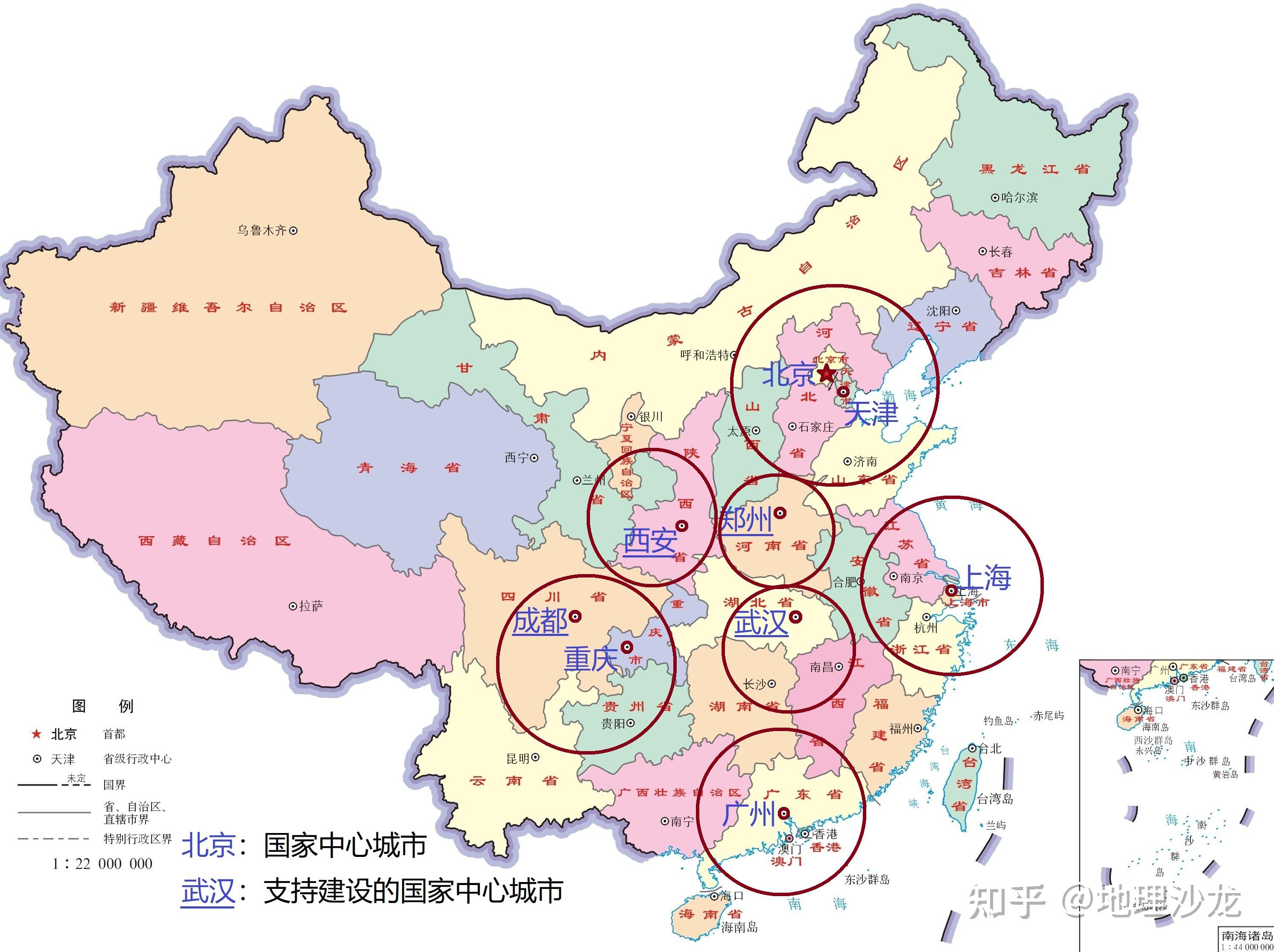 我国的第十座国家中心城市有可能出现在下面四个地区