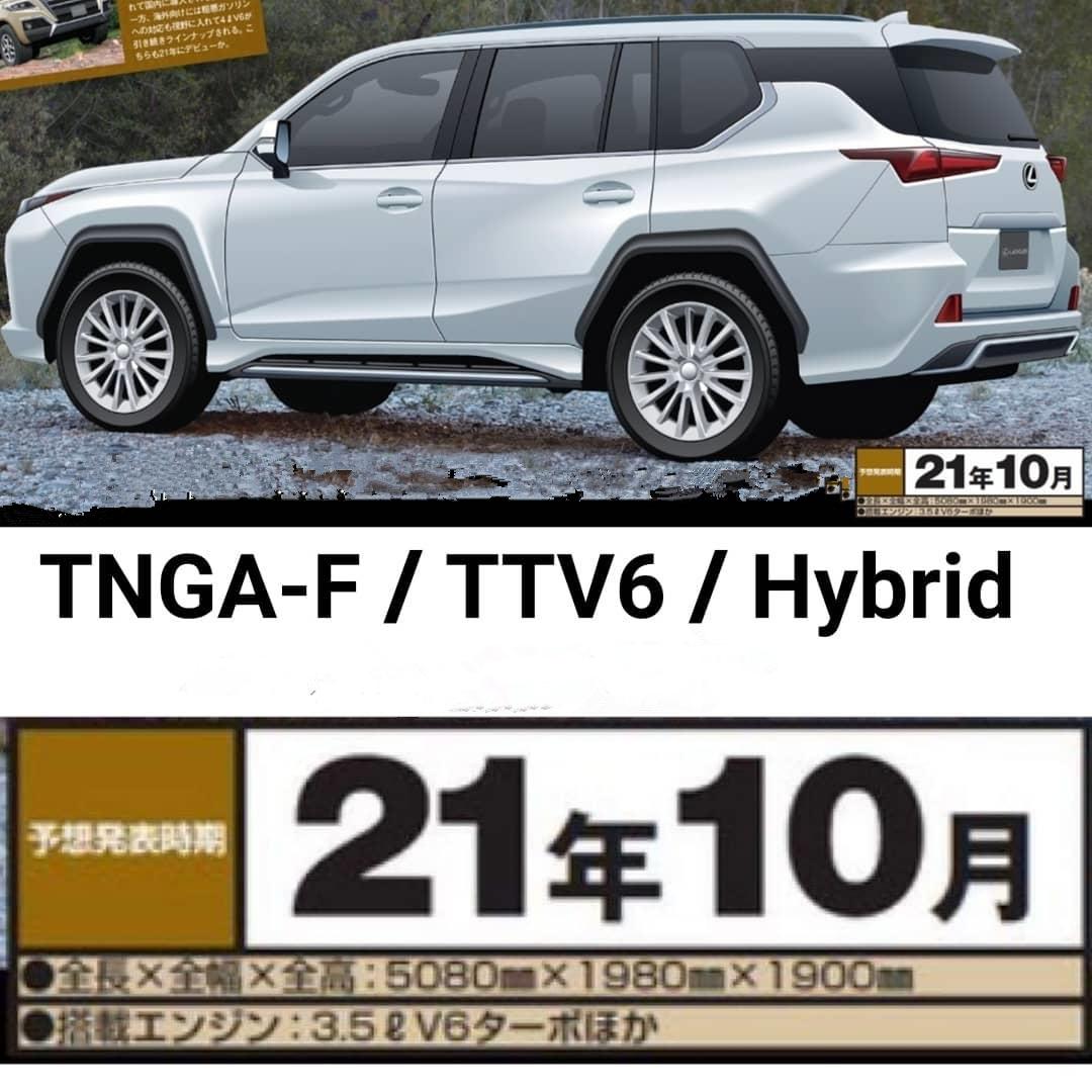 Tnga 3 5tt 10at 还有混动版 雷克萨斯lx这次要搞 大动作 知乎 Tnga 3 5tt 10at 还有混动版 雷克萨斯lx这次要搞 大动作 知乎