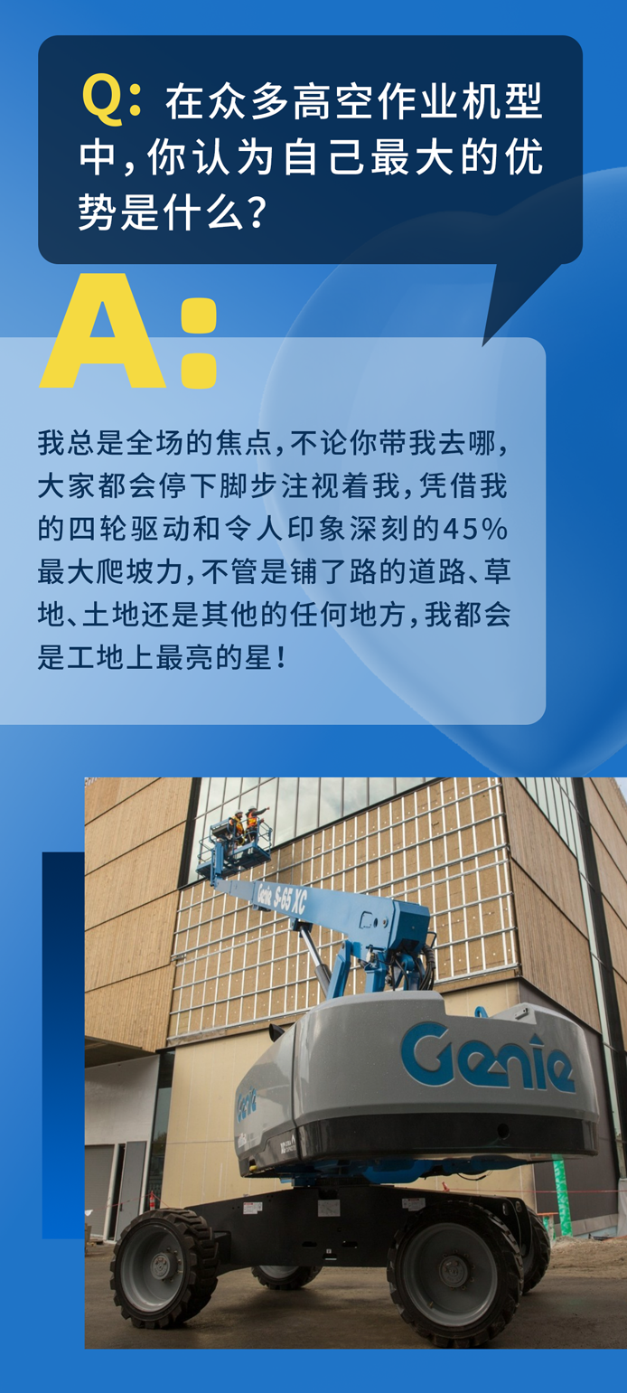 超大载重,极限作业:吉尼高空作业平台S®-65 XC™的故事 - 知乎