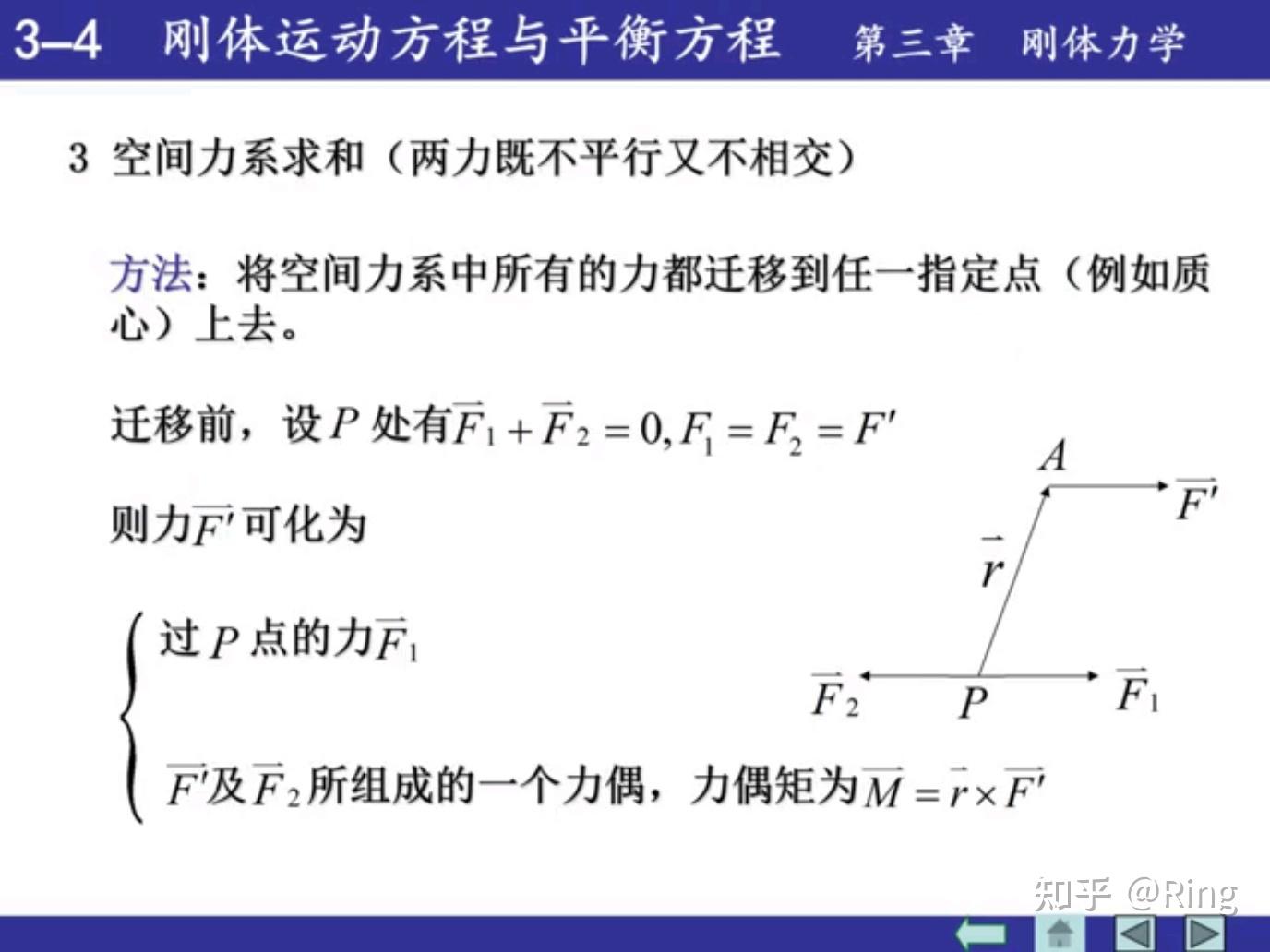 刚体运动方程与平衡方程 - 知乎