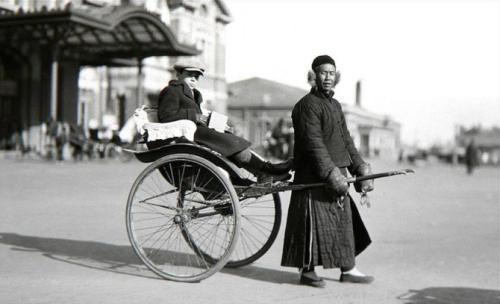 东洋车近代城市交通工具