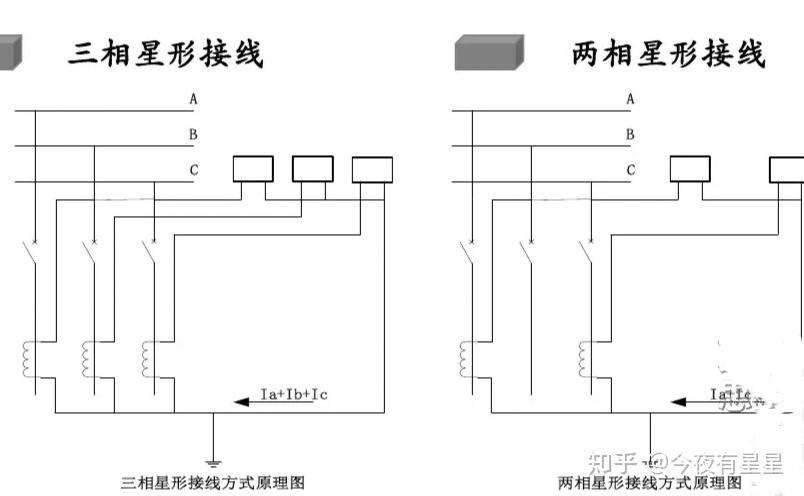 继电保护接线图图片