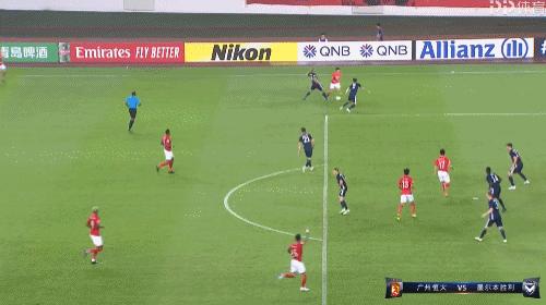 2019 赛季亚冠小组赛塔利斯卡梅开恒大 4:0 轻