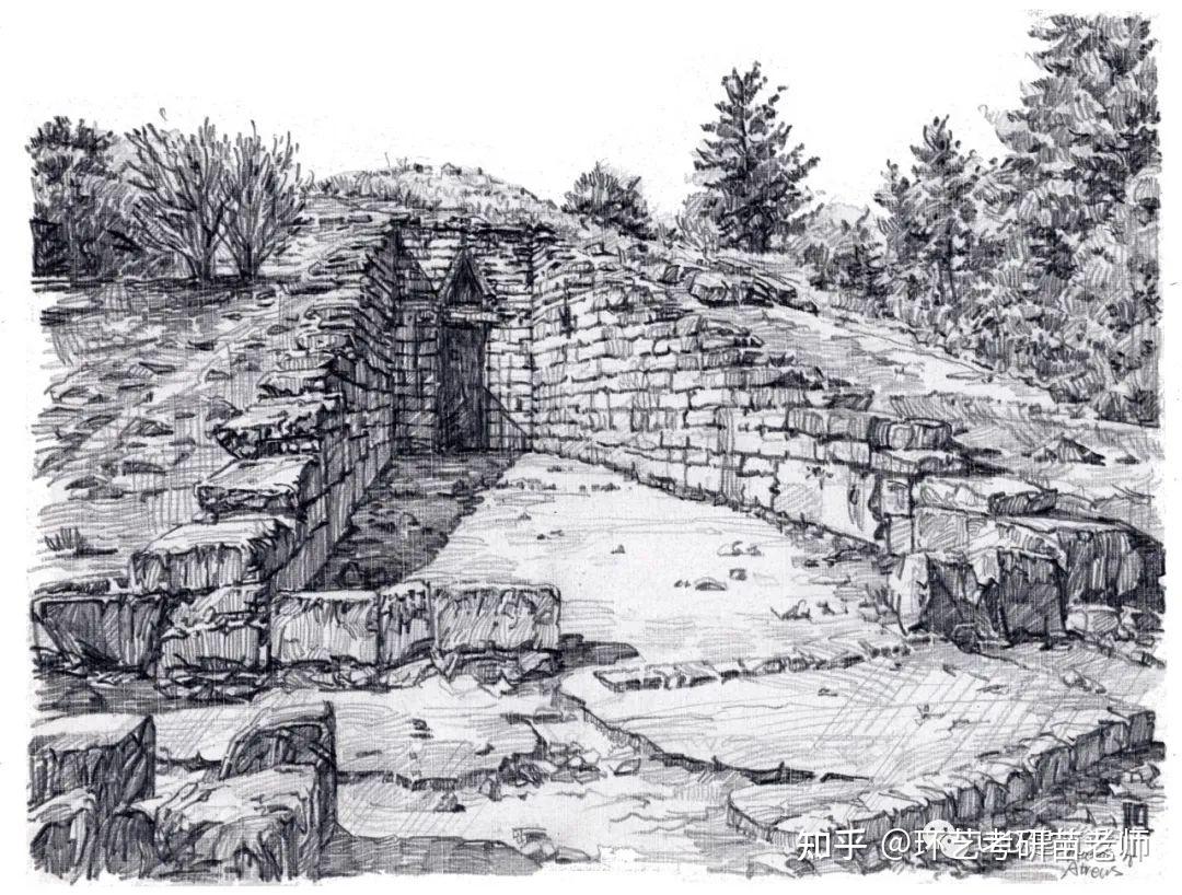 旅行手绘(七)-希腊