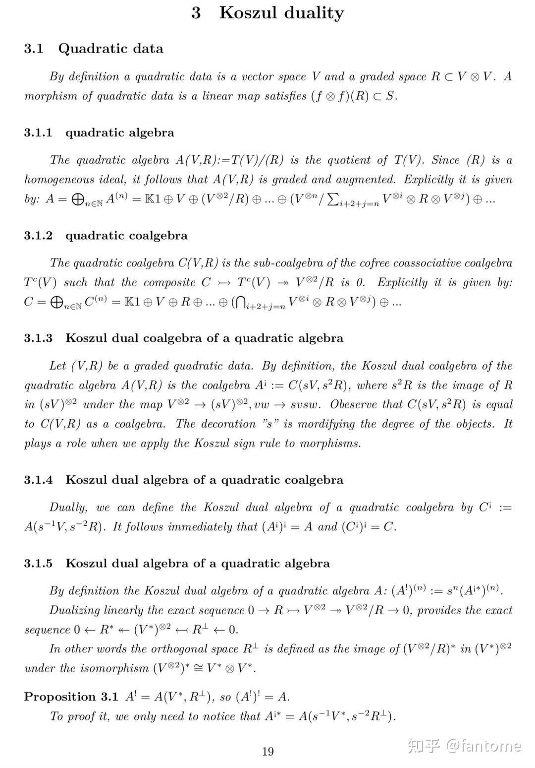 Operad Math Algebraic Operad 学习笔记(三)Koszul对偶 - 知乎