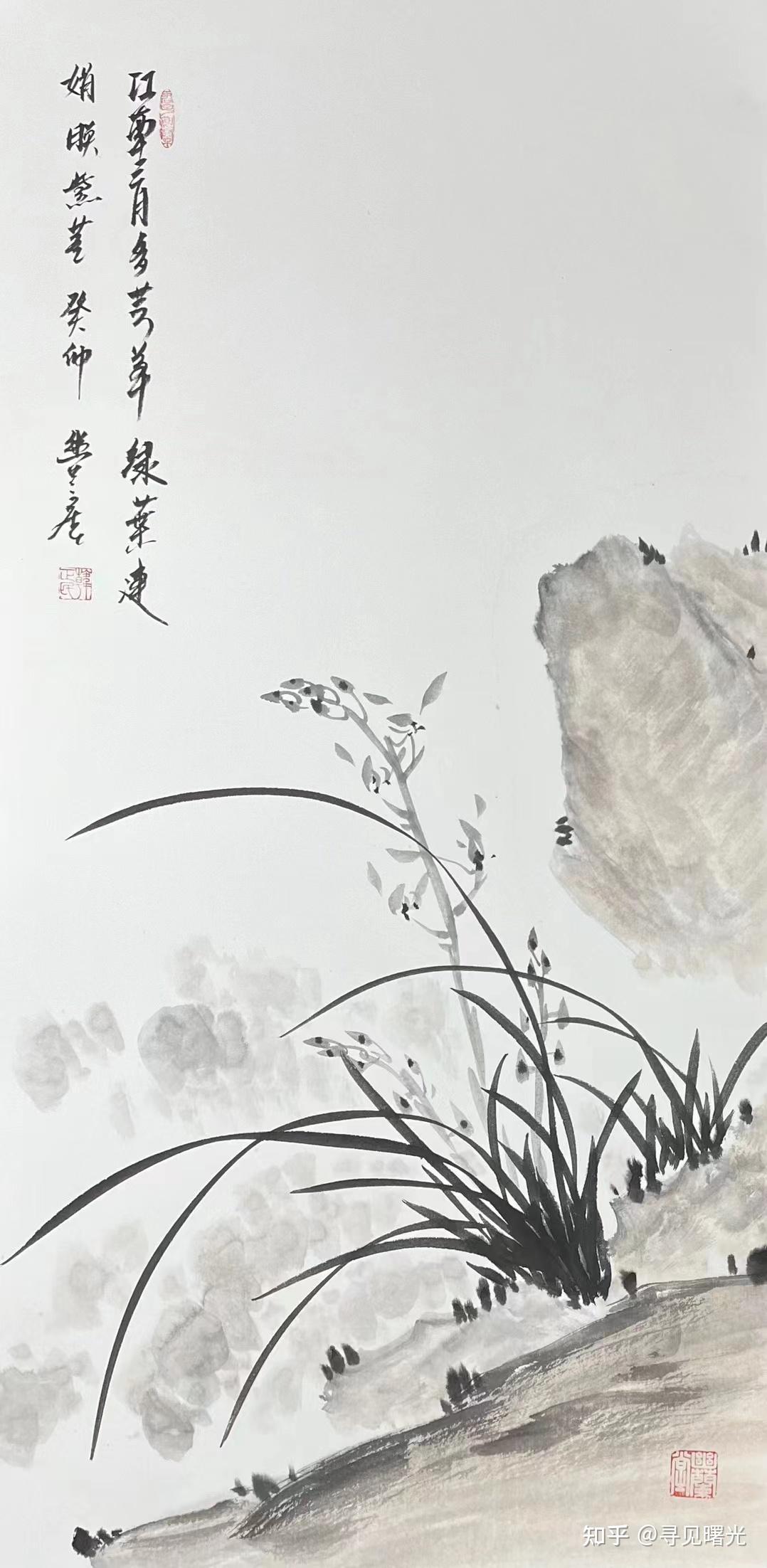 幽兰堂堂赋(现代画兰名家兰花哥) - 知乎