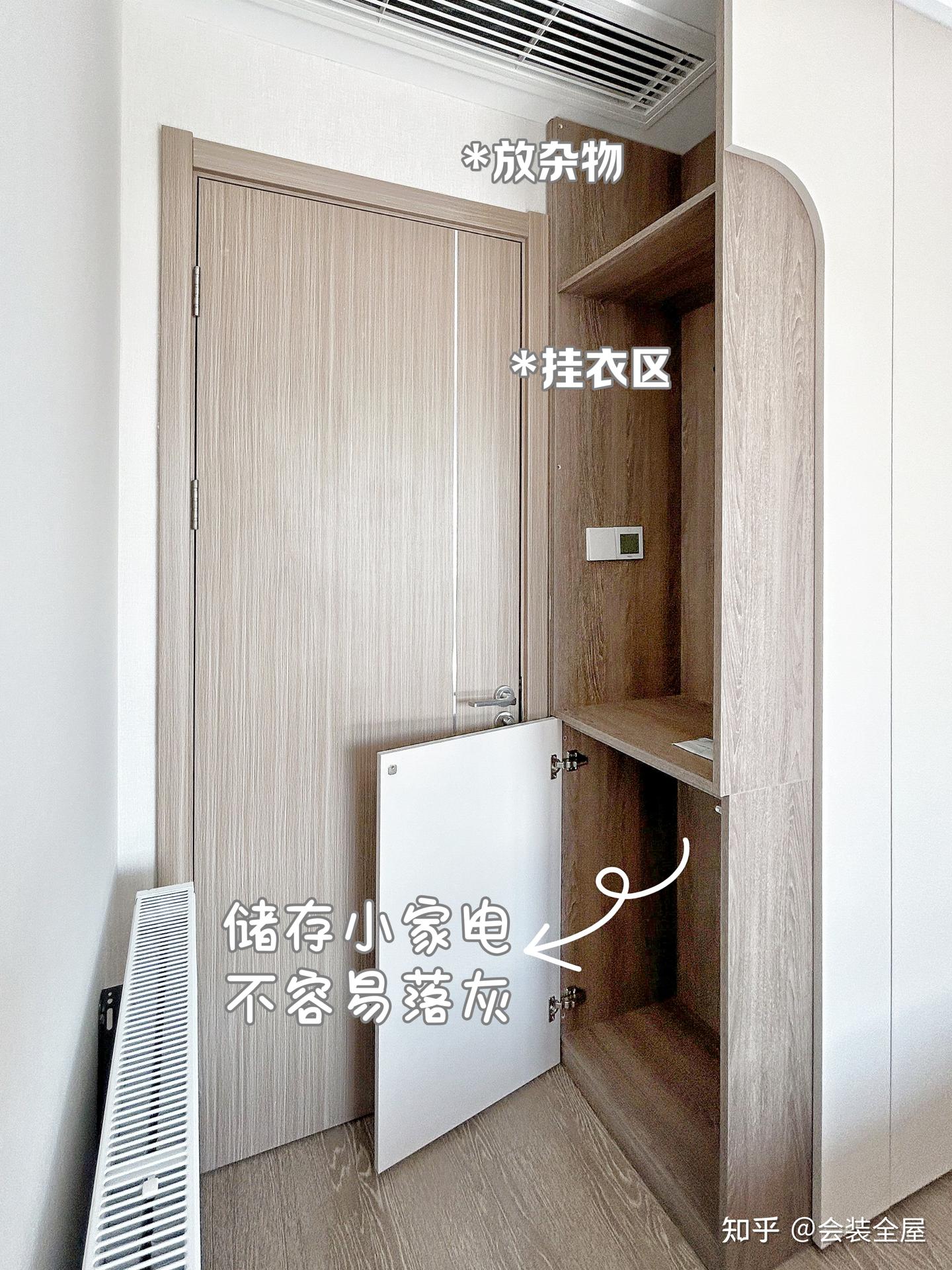 5款衣柜+侧边柜设计，小卧室空间不浪费！ - 知乎