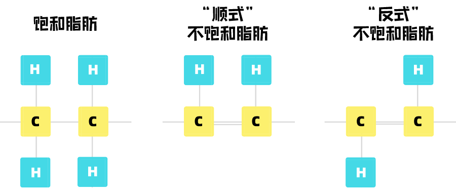 反式脂肪酸结构式图片