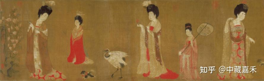 十大名画】跃然纸上的“簪花仕女”有什么千年未解之谜？ - 知乎