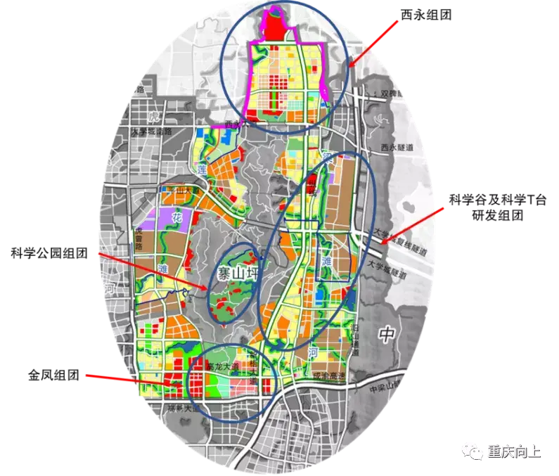 重庆高新区2020规划图图片