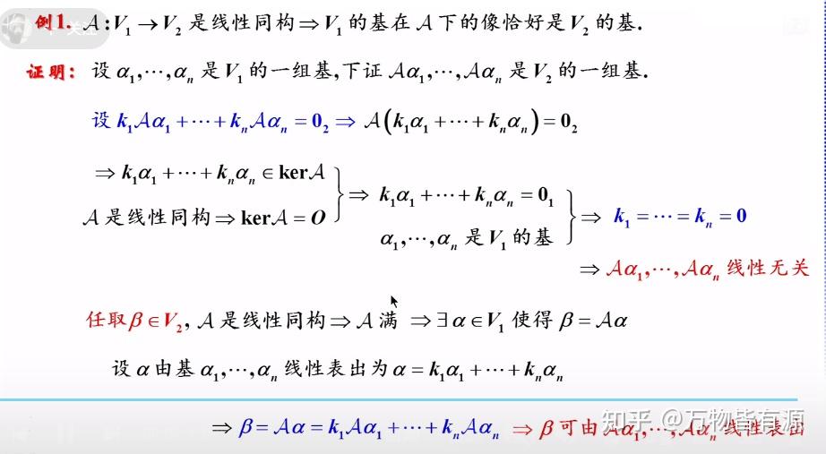 线性同构如何证明 - 知乎