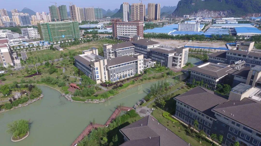 桂林医学院全景图图片