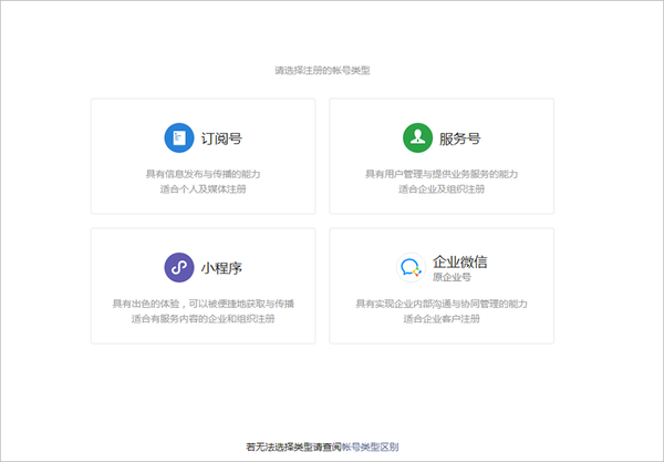 企业注册微信公众号需要的资料