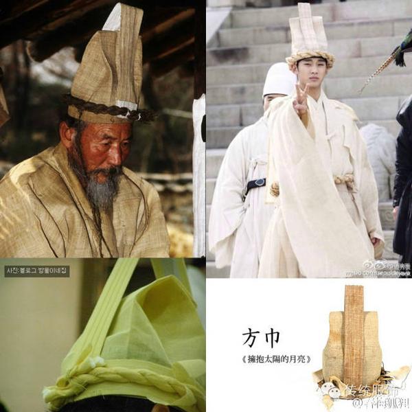 韩服速学卡片 | 韩国古装剧常见男子巾帽冠