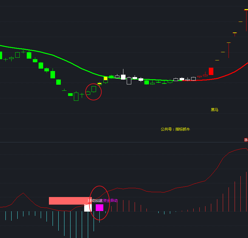 通达信【主力活跃资金异动】波段擒牛副图选股指标公式:助您股海擒牛
