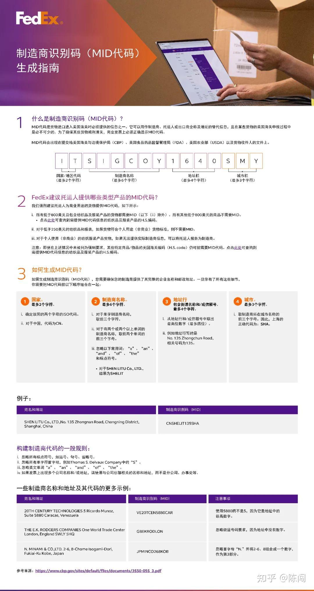 制造商识别码MID代码 生成指南 - 知乎