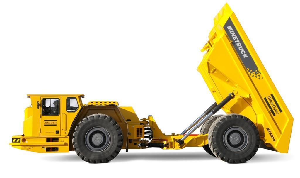 地下矿洞中的巨无霸请看atlascopco擎天巨神mt5020