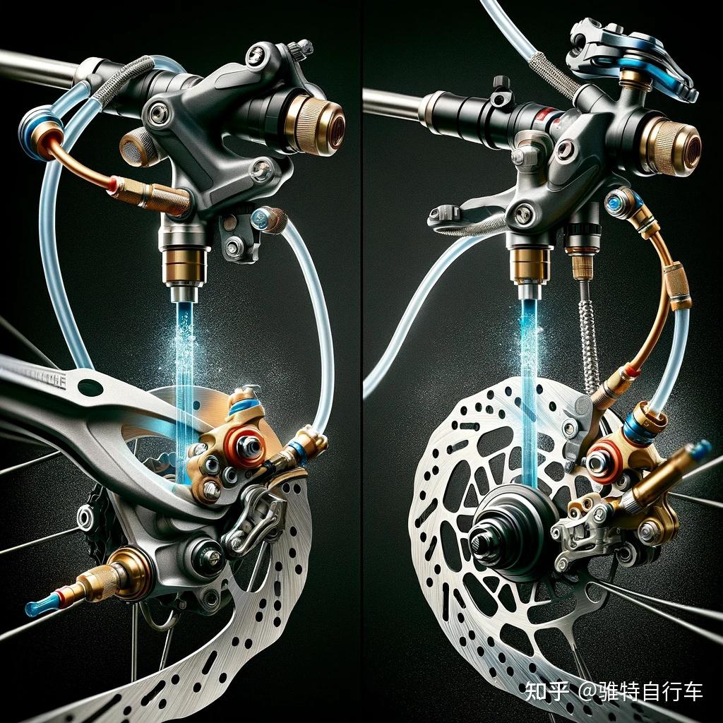 纯油压碟刹对比线拉油碟刹:选择哪个更好? - 知乎