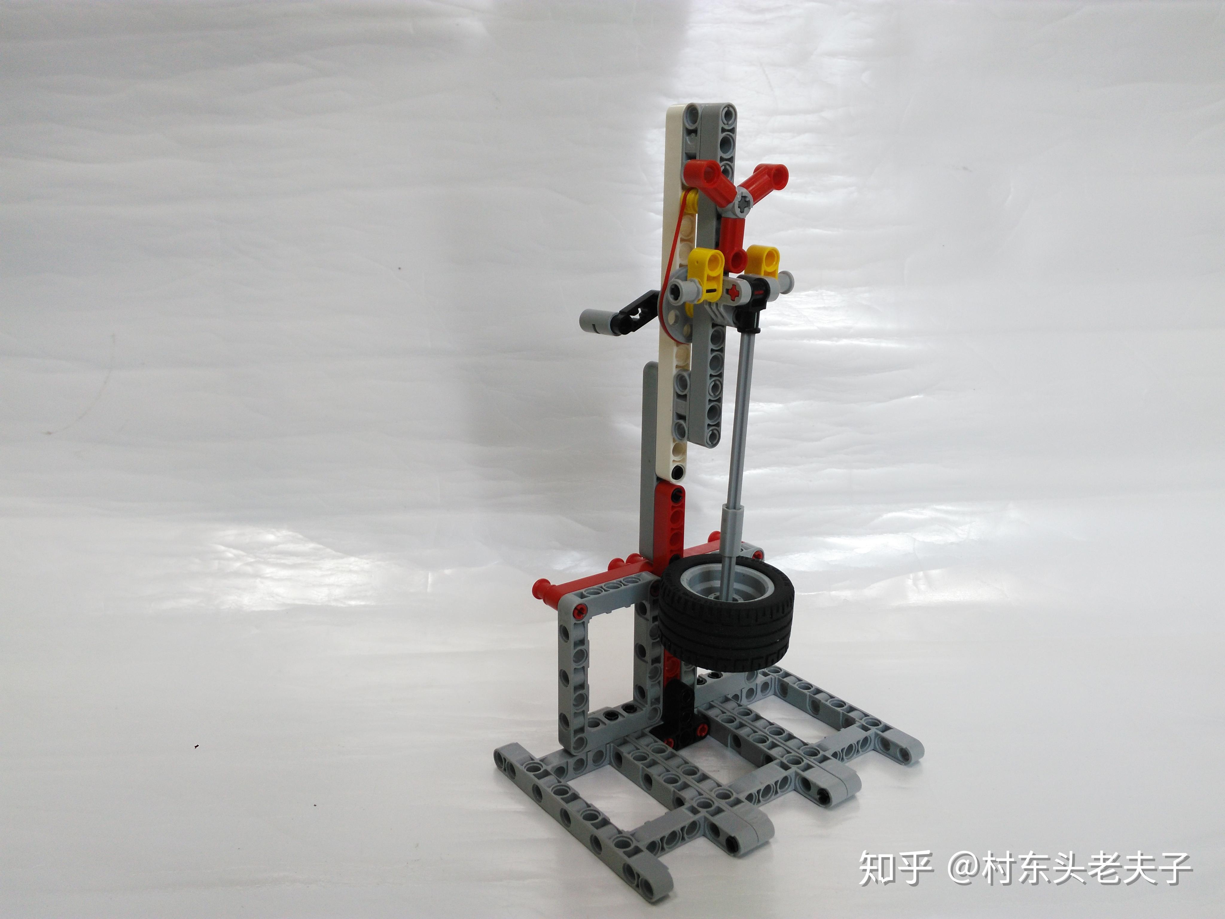 360多图解读乐高机械结构钟摆