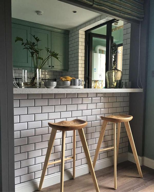 厨房设计传菜口动线交流采光一键解决