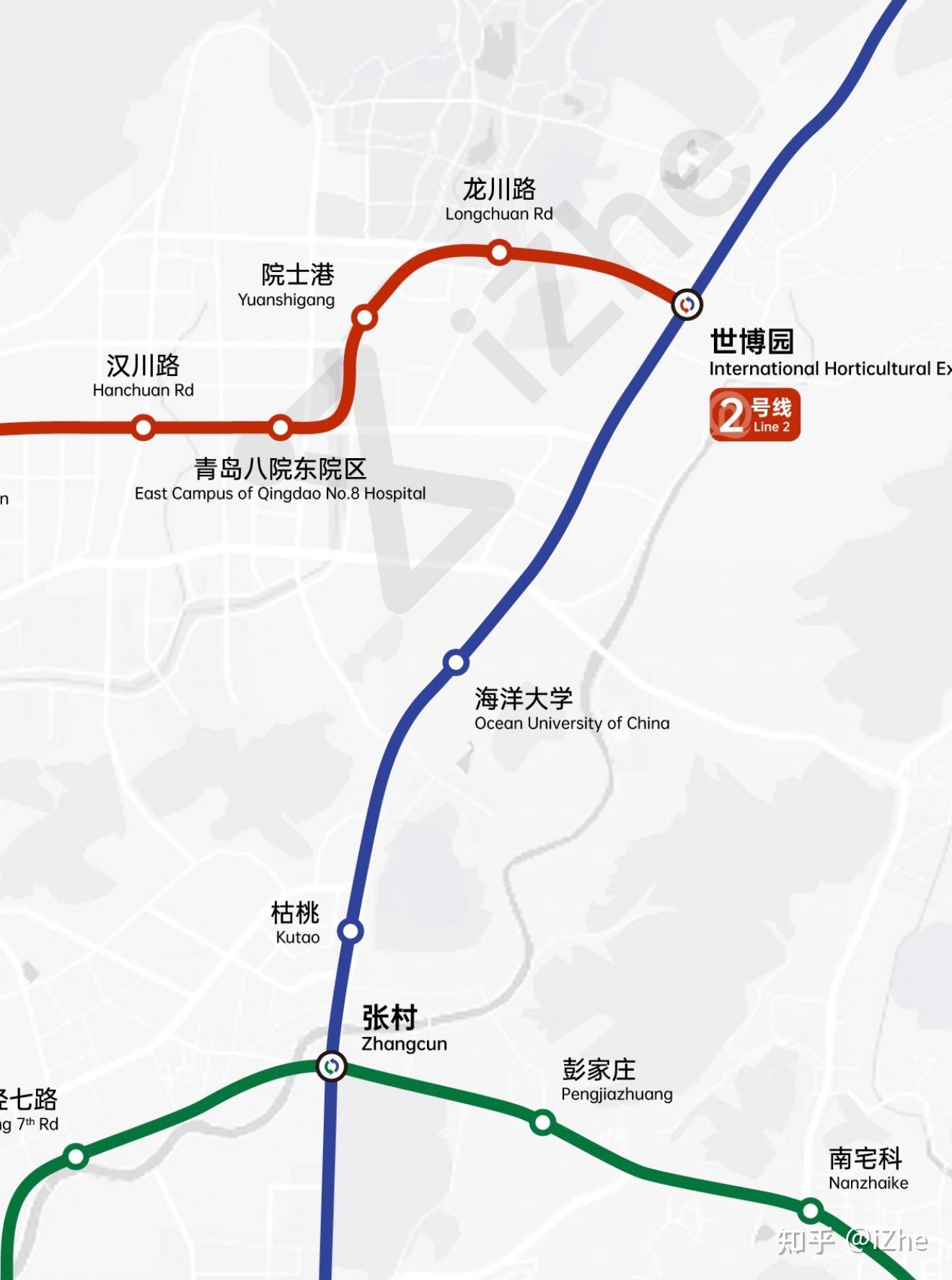青岛地铁2028年线路规划示意图 - 知乎