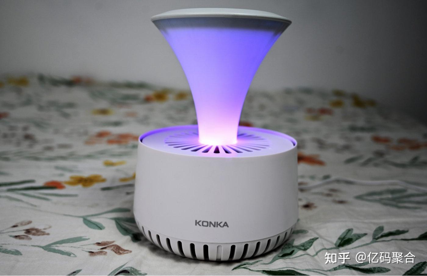 康佳多功能智能空气净化灯让你的生活变得有色彩