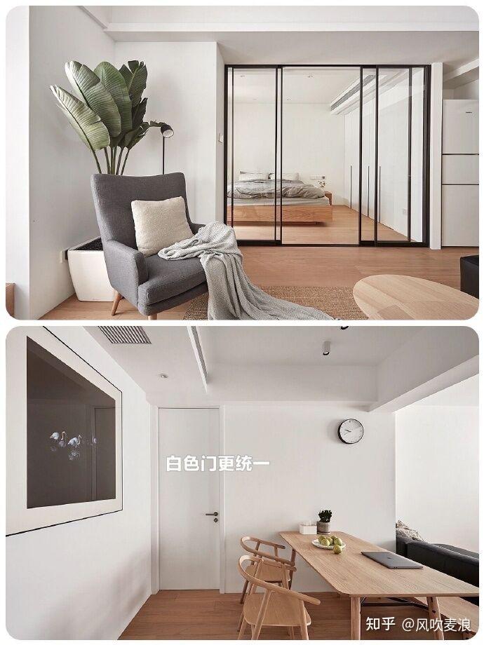86m现代装修,黑白灰+原木竟然这么好看! - 知乎