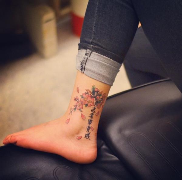 smrzhao专题纹身(第 4 期)| 脚踝的纹身