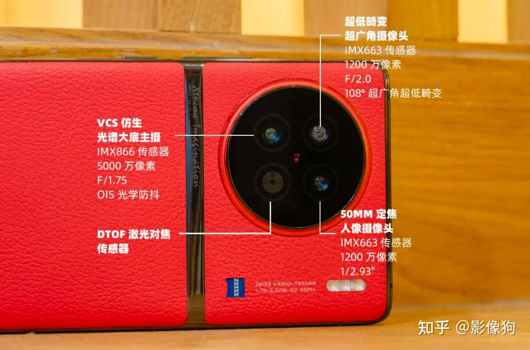 001 摄像头模组vivo x90的影像配置与上一代的标准版x80基本上一模一