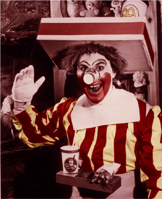 7. 麦当劳叔叔(ronald mcdonald)