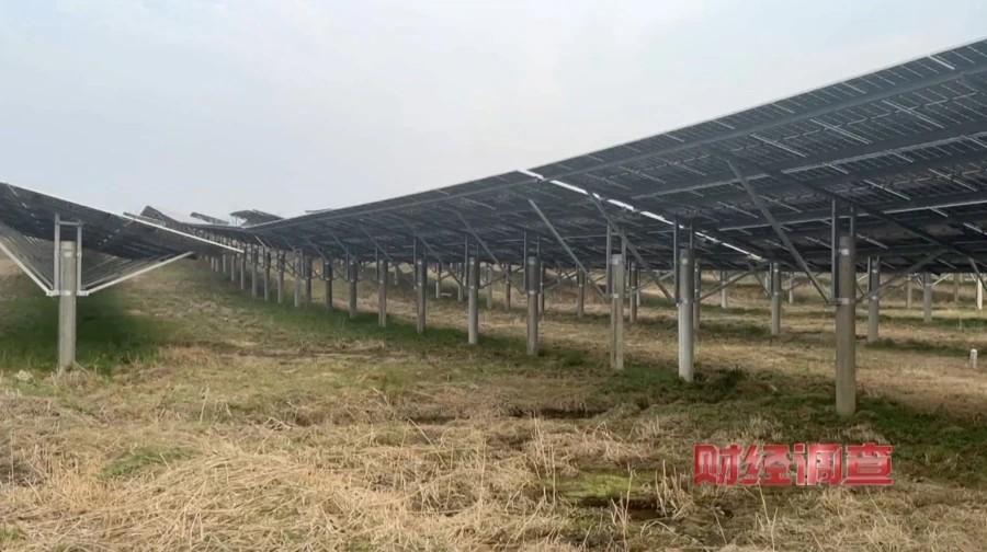 农田里长出光伏电站湖北部分高标准农田被偷梁换柱不要相信任何项目