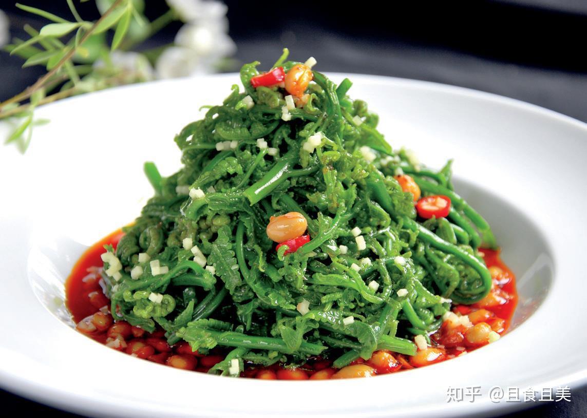 葱香野蕨菜怎么做_葱香野蕨菜的做法_豆果美食