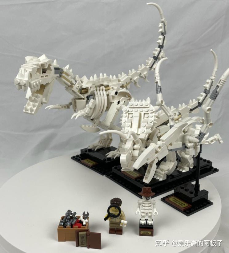 乐高lego精品评测21320恐龙化石欢迎来到侏罗纪世界