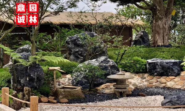 新庭院造景石之黑山石! - 知乎