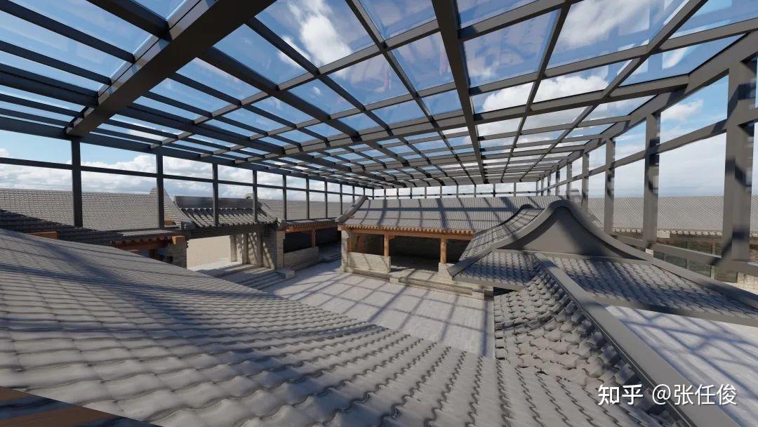 watte四合院屋顶还能这样装天窗在自然中造镜