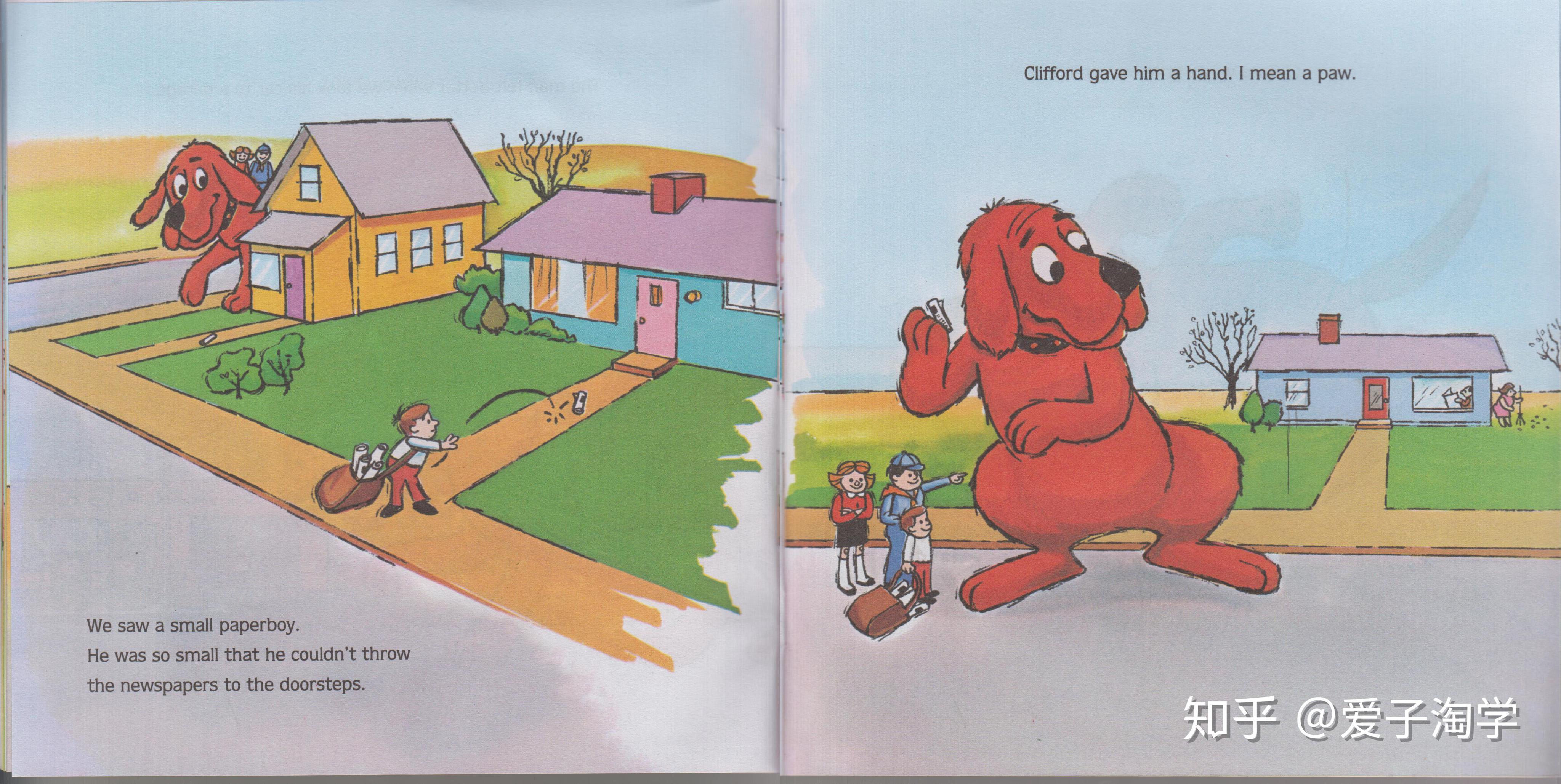 英文有声绘本cliffordsgooddeeds大红狗系列绘本