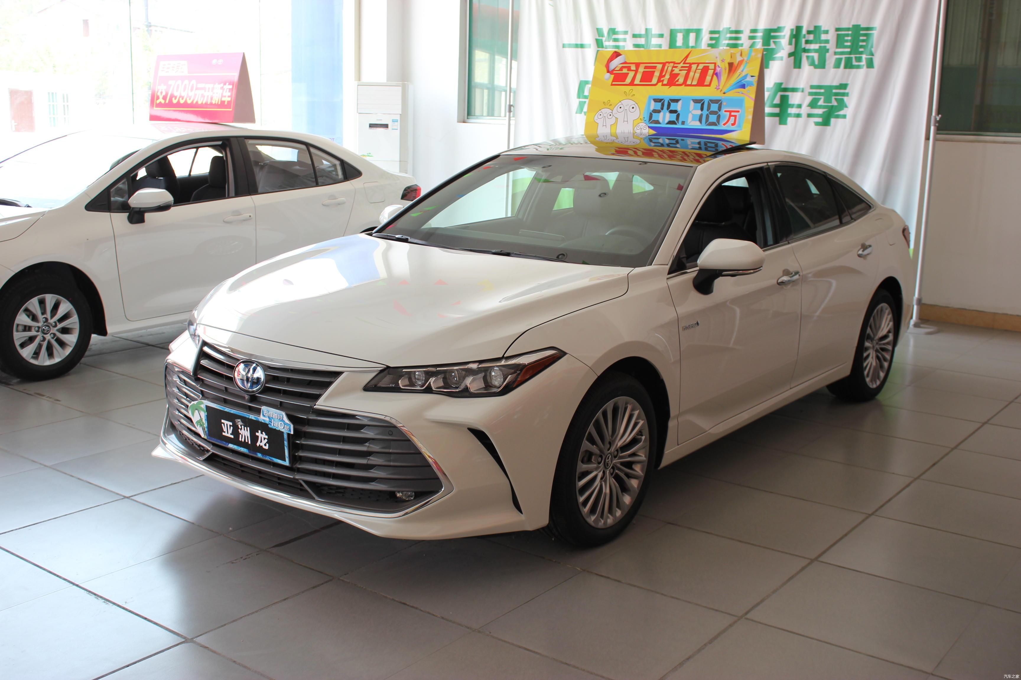丰田亚洲龙优惠过万国人热捧单月狂甩12898台