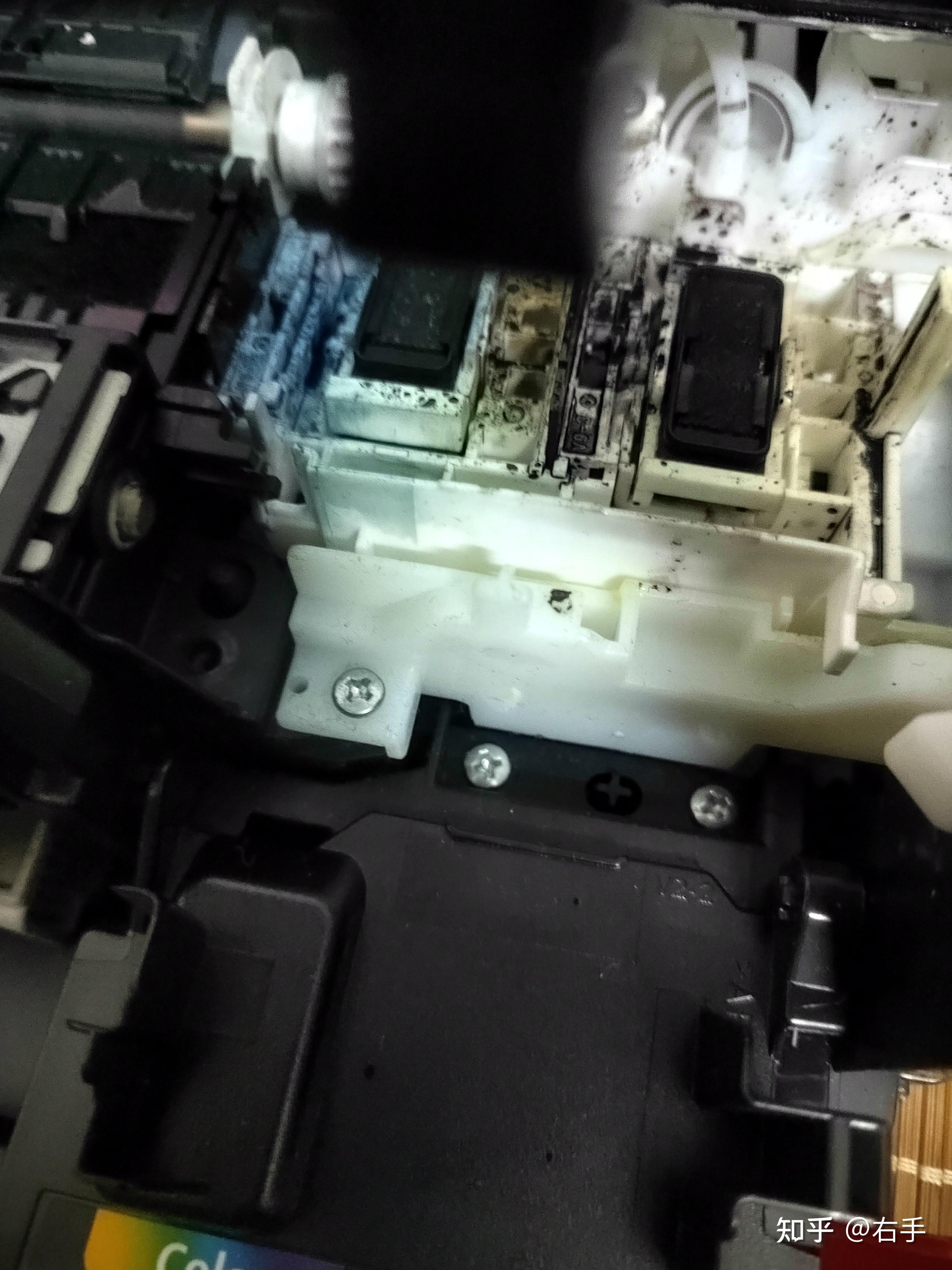 佳能喷墨打印机canon mg3680 卡纸不进纸 更换搓纸轮实操记录