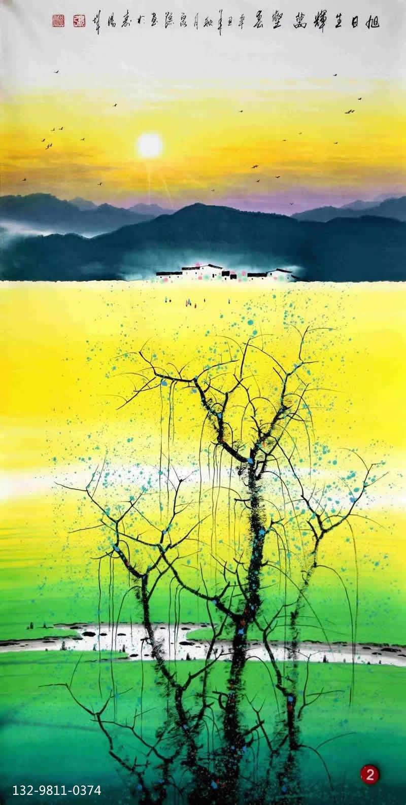 张泉踪的彩墨漓江，襟怀无俗韵山水有清音- 知乎