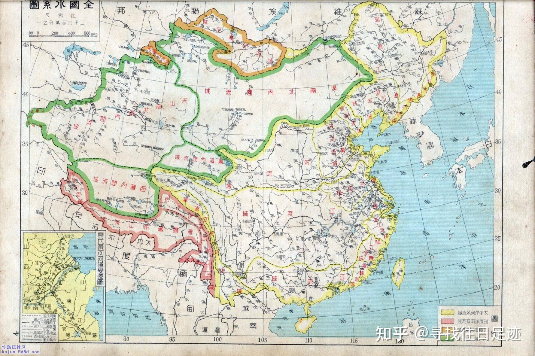 1947年中国分省地图 - 知乎