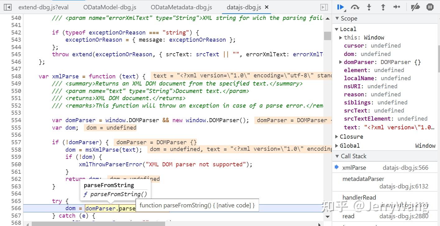 SAP UI5 应用的 OData XML 格式的元数据请求解析原理，基于 DOMParser - 知乎