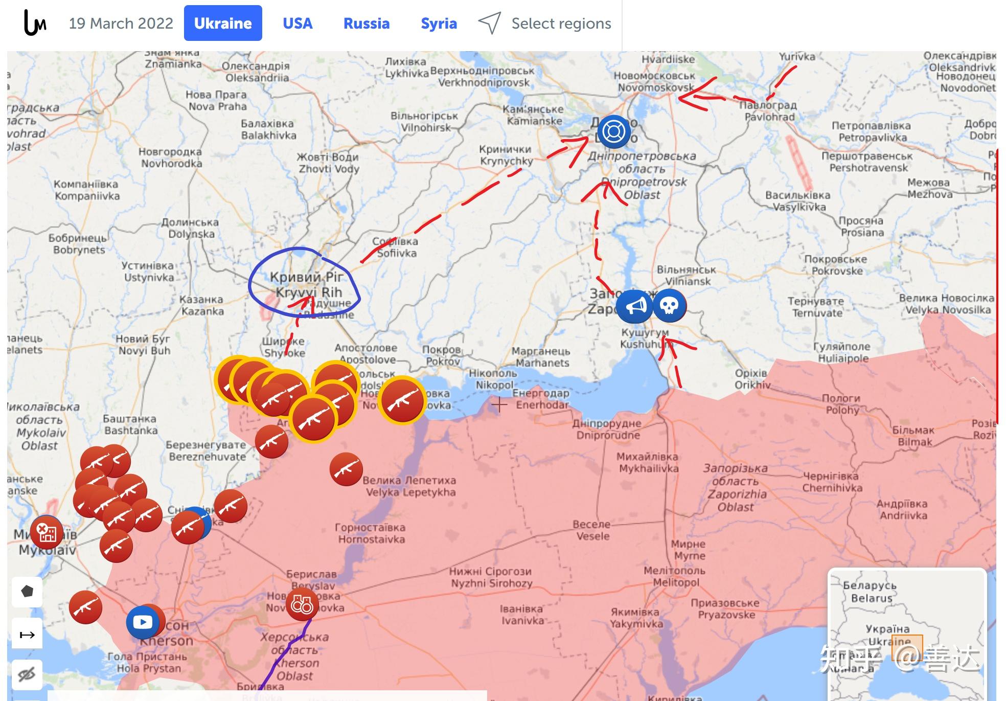 俄烏戰線態勢變化和觀察(20220320) - 知乎