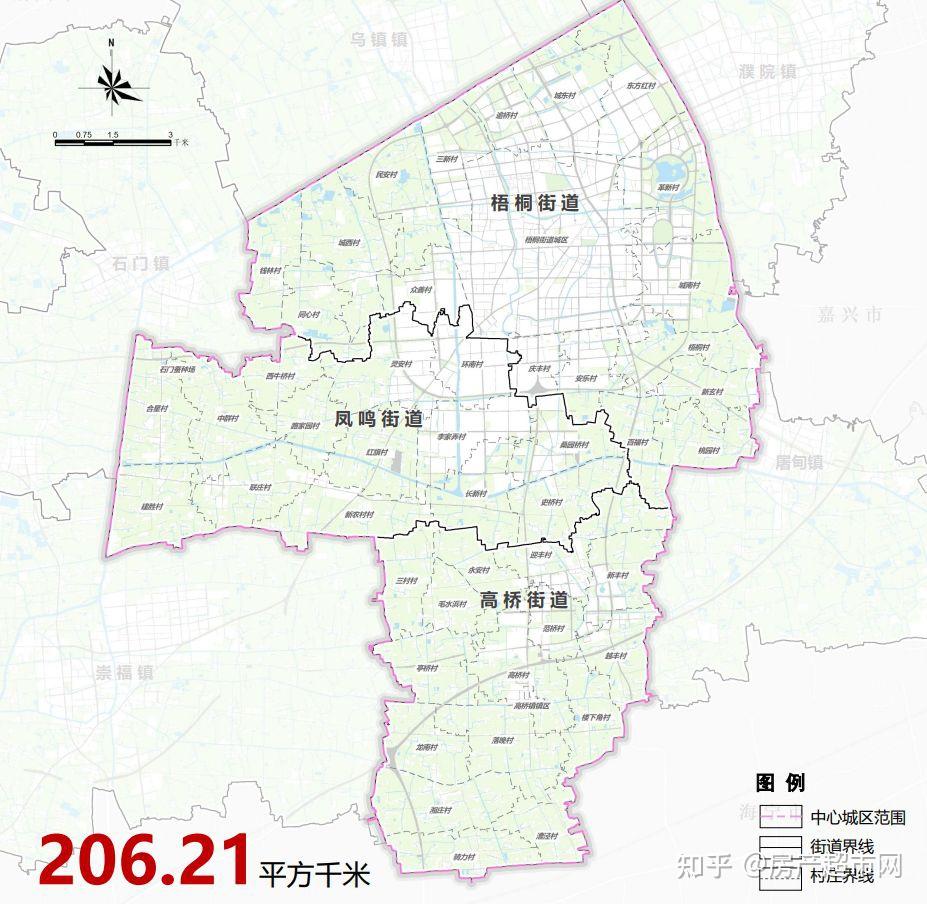 桐乡市中心城区总体规划(2021