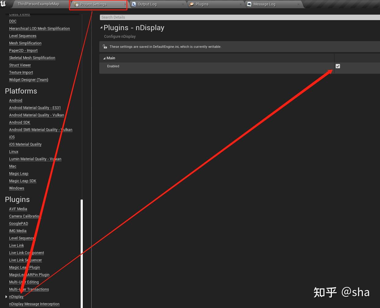 Ndisplay Examples UE4的NDisplay可构建Cave系统 - 知乎